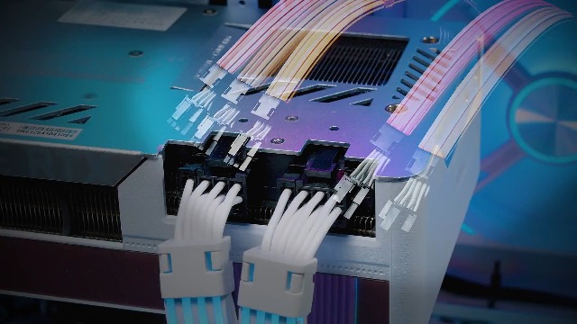 その他 LIAN LI Strimer Plus V2 Triple 8 PIN Lian Li Strimer Plus 3X8 V2 163 Extension Cable for 3X8 Vga